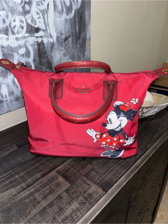 kate spade Handbags - Disney x Kate Spade New York Minnie Mouse Nylon Satchel/Tote Bag